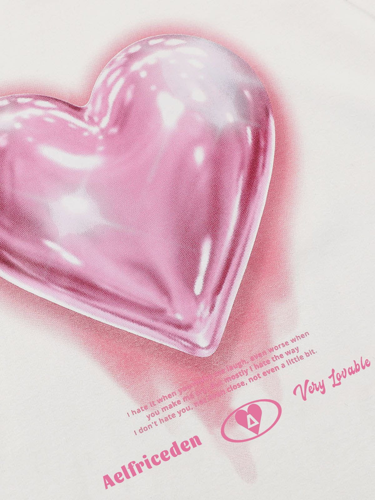 Fvshya Love Balloon Graphic Tee