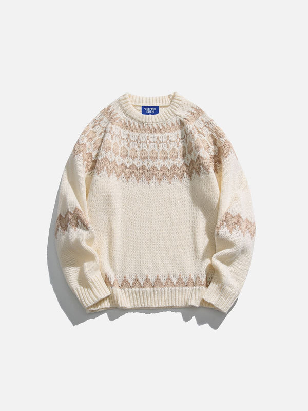 Fvshya Fair Isle Sweater