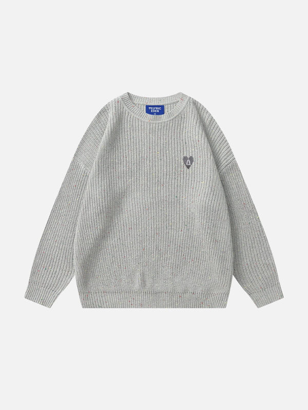 Fvshya Colorful Point Knit Sweater