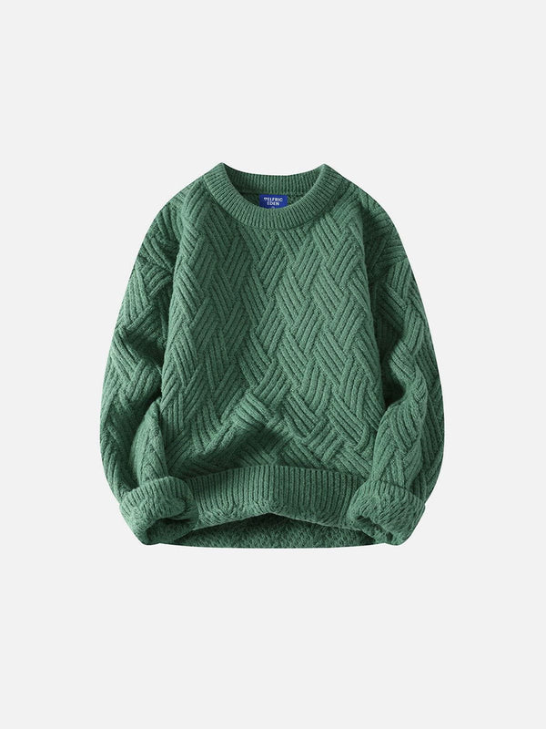 Fvshya Solid Twist Sweater