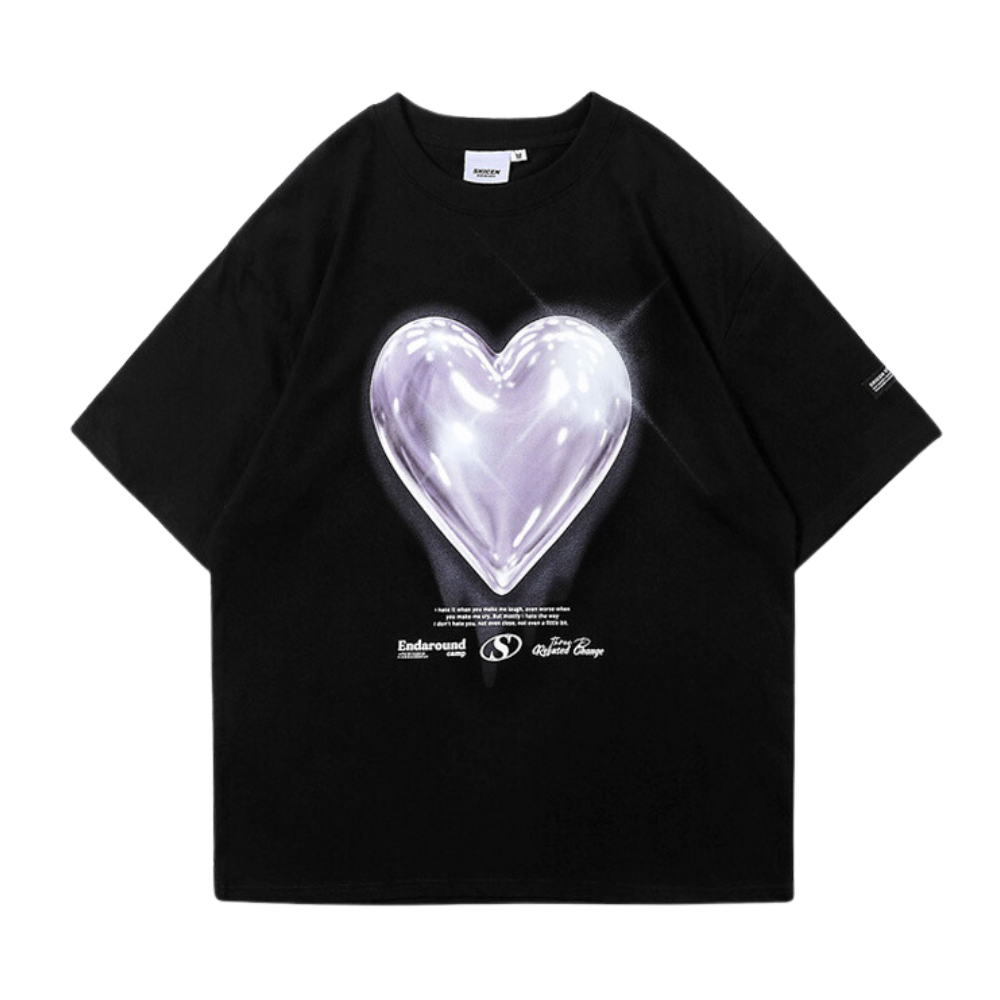 Fvshya Love Balloon Graphic Tee