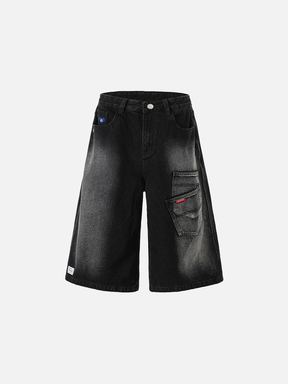 Fvshya Stacked Pocket Longline Jorts