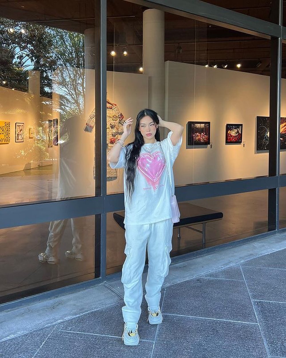 Fvshya Love Balloon Graphic Tee