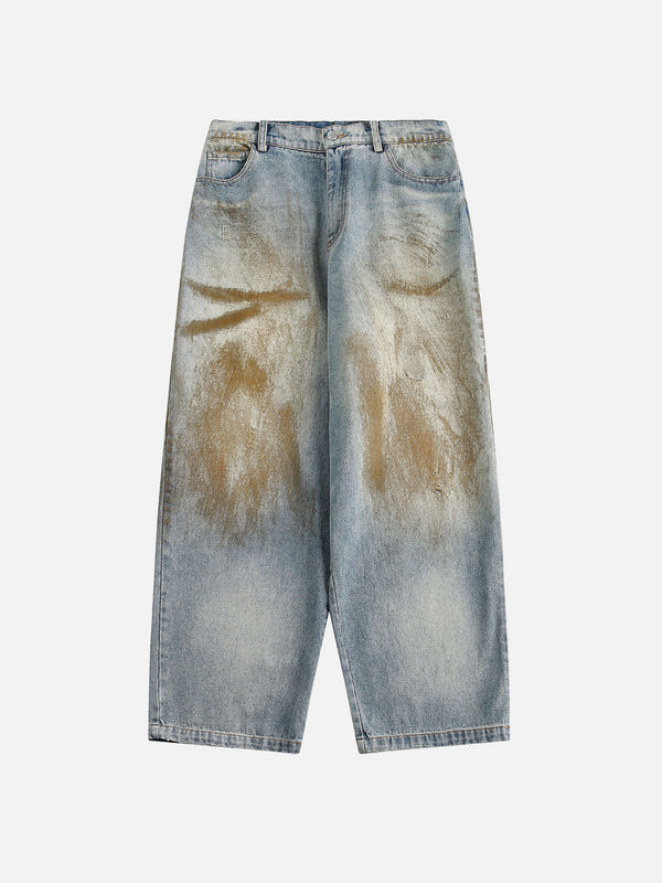 Fvshya Dirt Color Washed Jeans