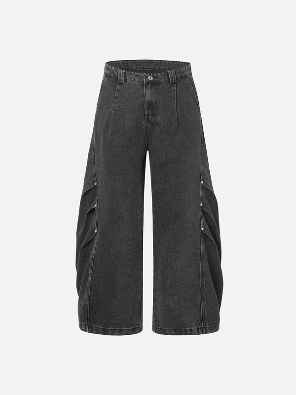 Fvshya Wrinkle Baggy Jeans