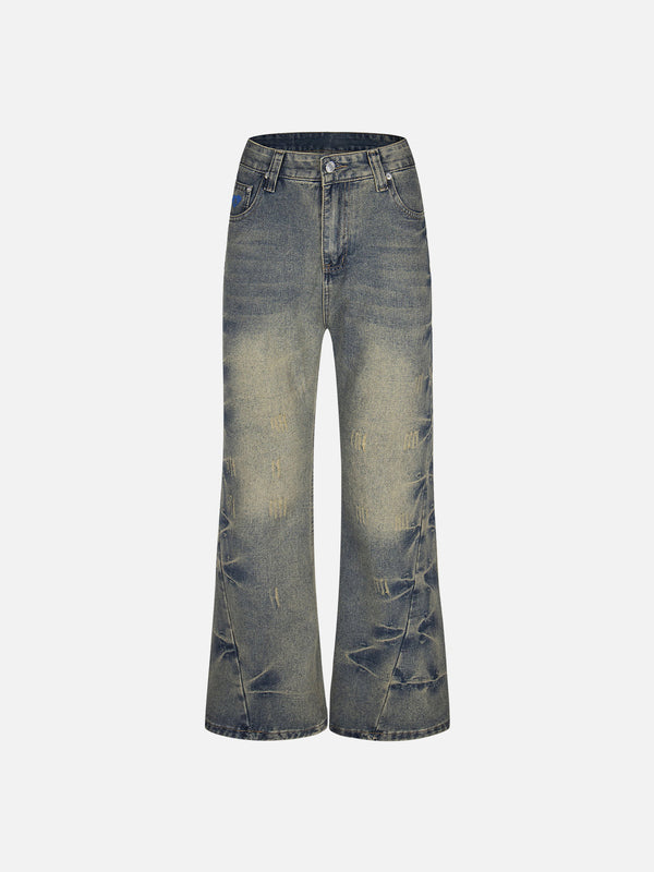Fvshya Washed Texture Bootcut Jeans