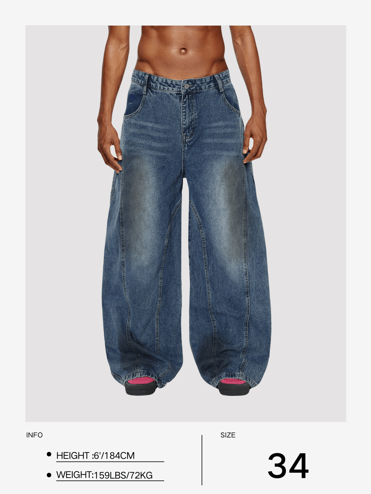 Fvshya Faggy Baggy Jeans