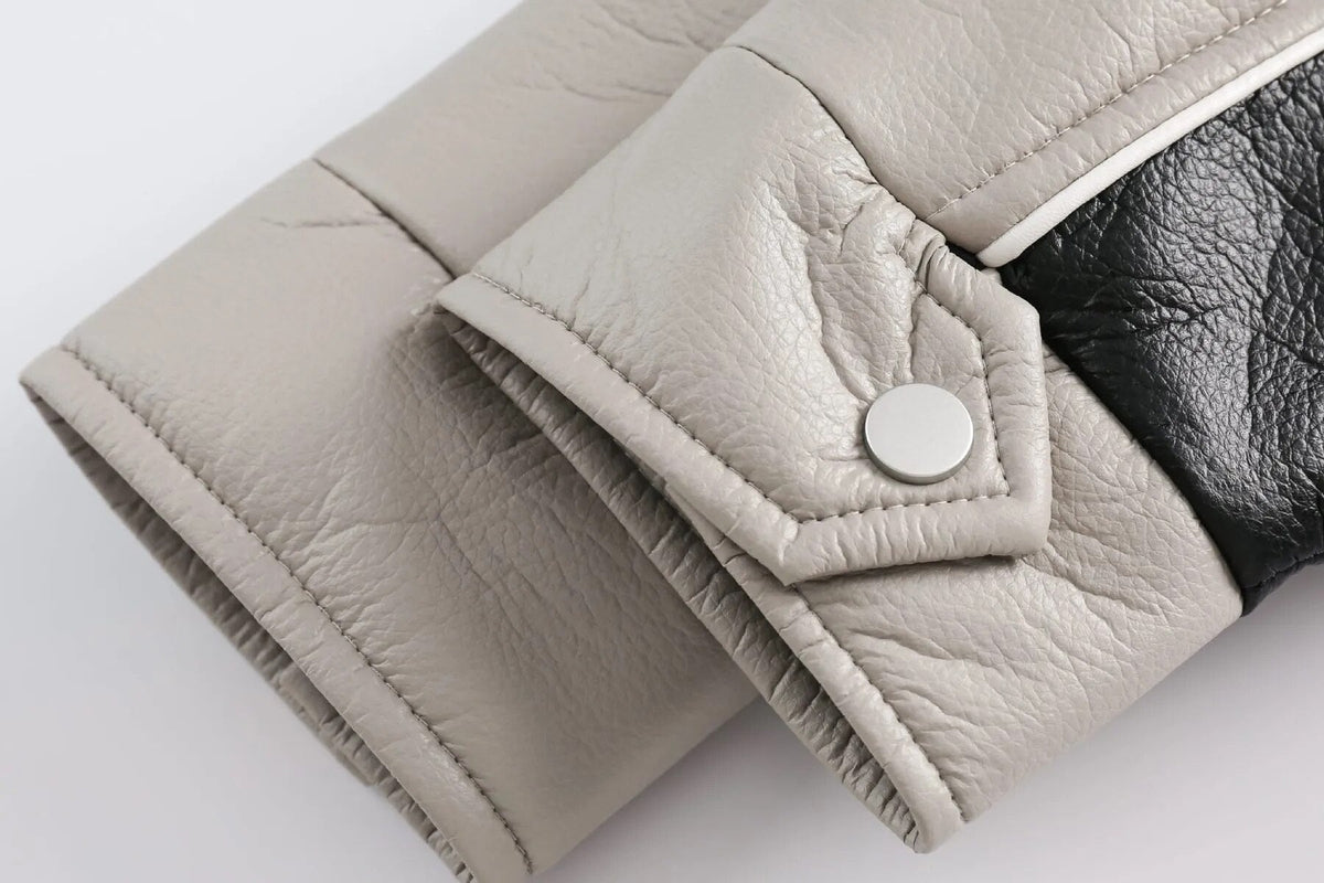 Fvshya Retro Racing Racer Jacket