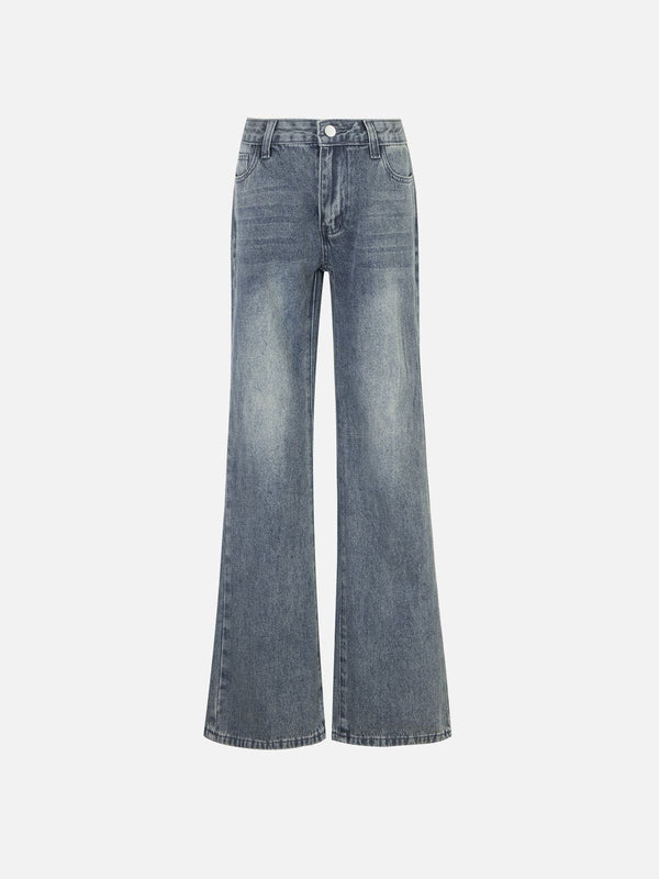 Fvshya Basic Washed Low-Rise Jeans