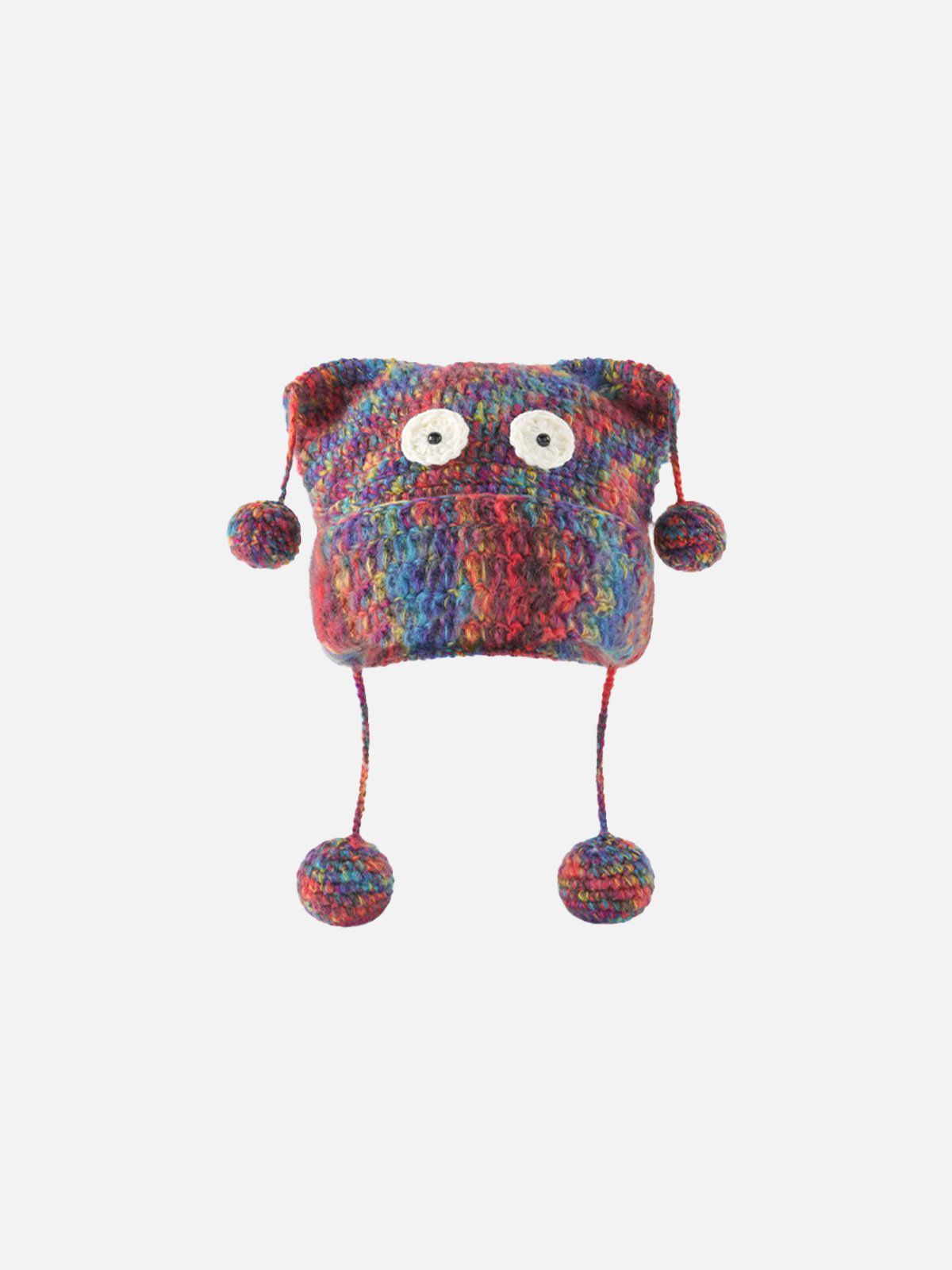 Fvshya Big Eye Colorful Beanie