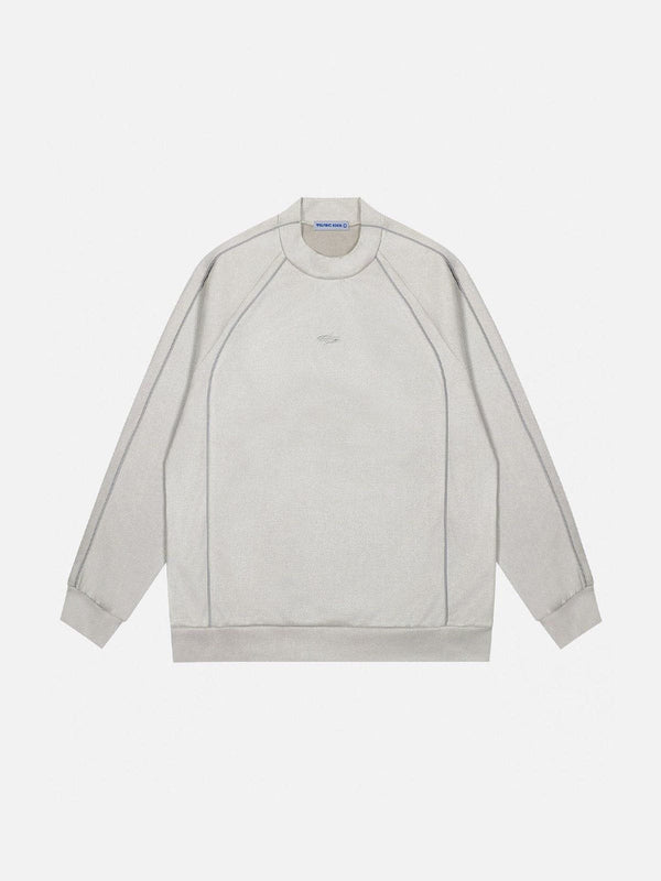 Fvshya Reflective Strip Suede Sweatshirt
