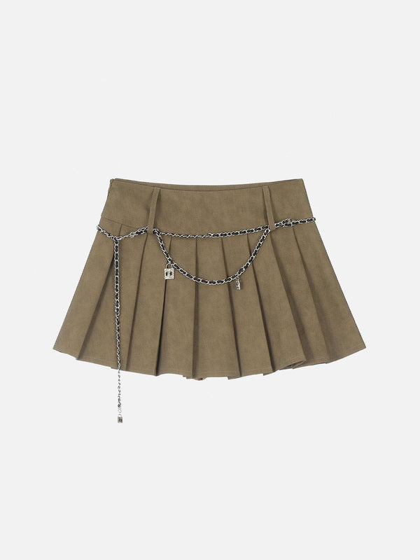 Fvshya Chain Wrinkle Skirt