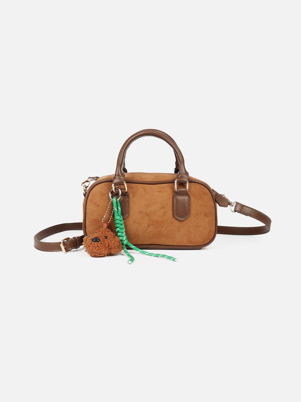 Fvshya Plush Dog Suede Bag