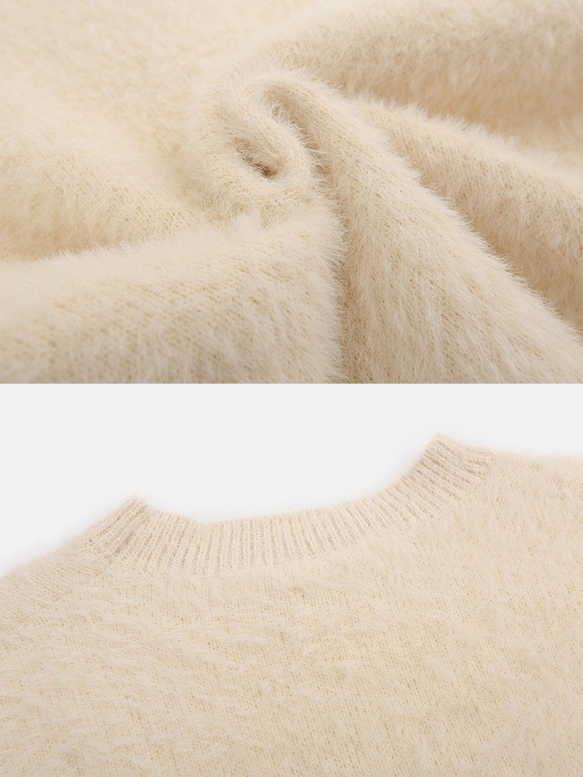 Fvshya Cartoon Rabbit Graphic Sweater