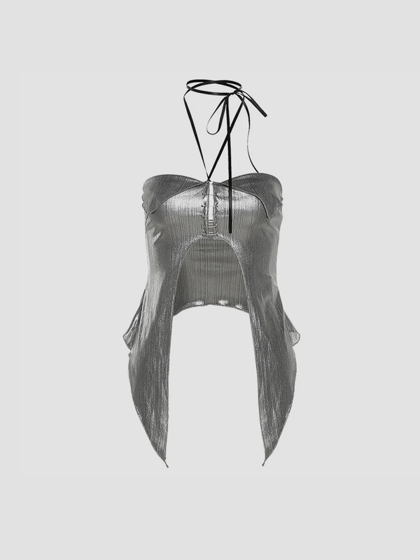 Fvshya Benzamin Glitter Cropped